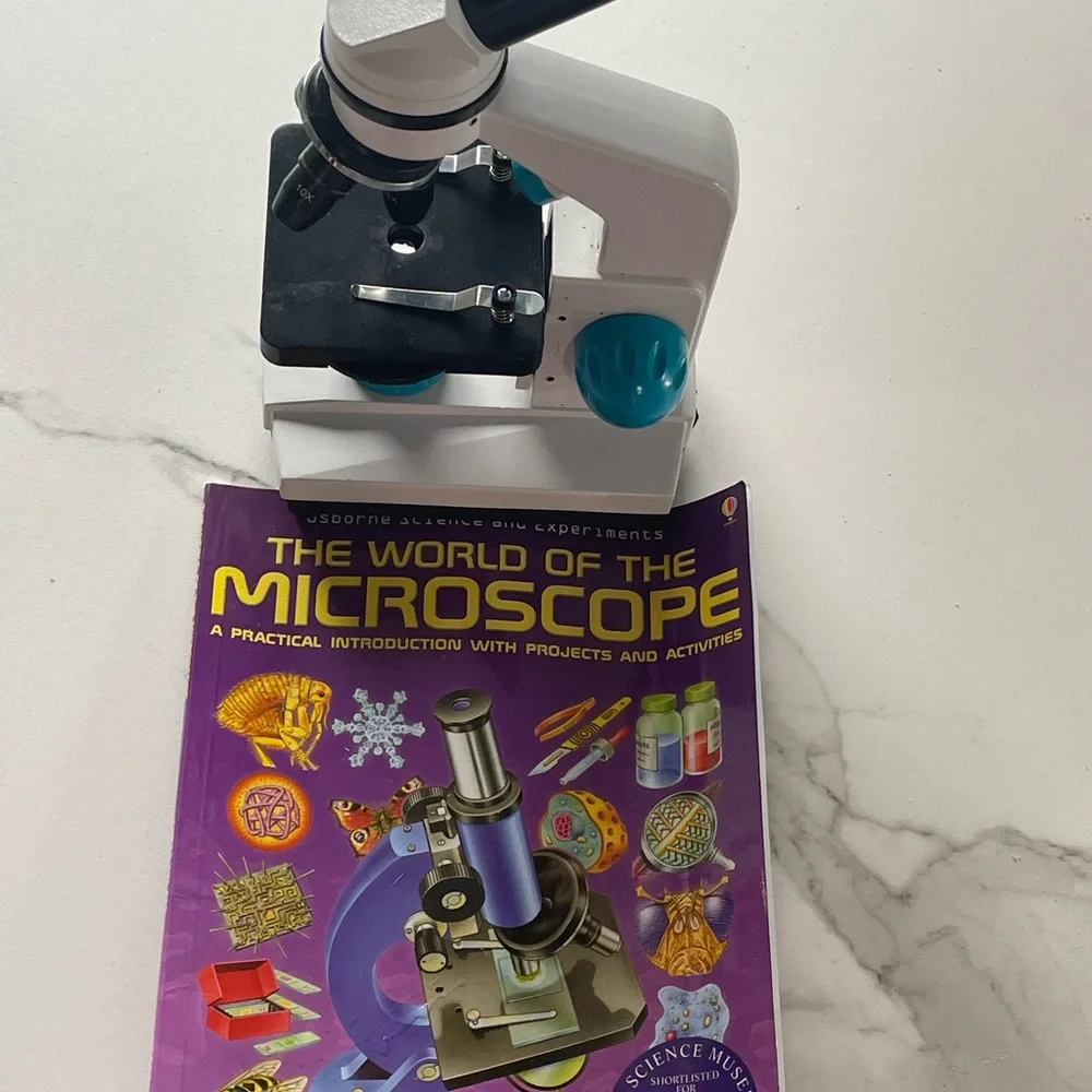 Microscope 🔬 🦠 Kit w/Slides (prepped)